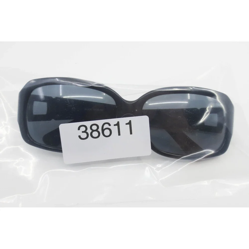 Kirkland Signature KS #431 Tucson Black Rectangular Sunglasses 57-15-130